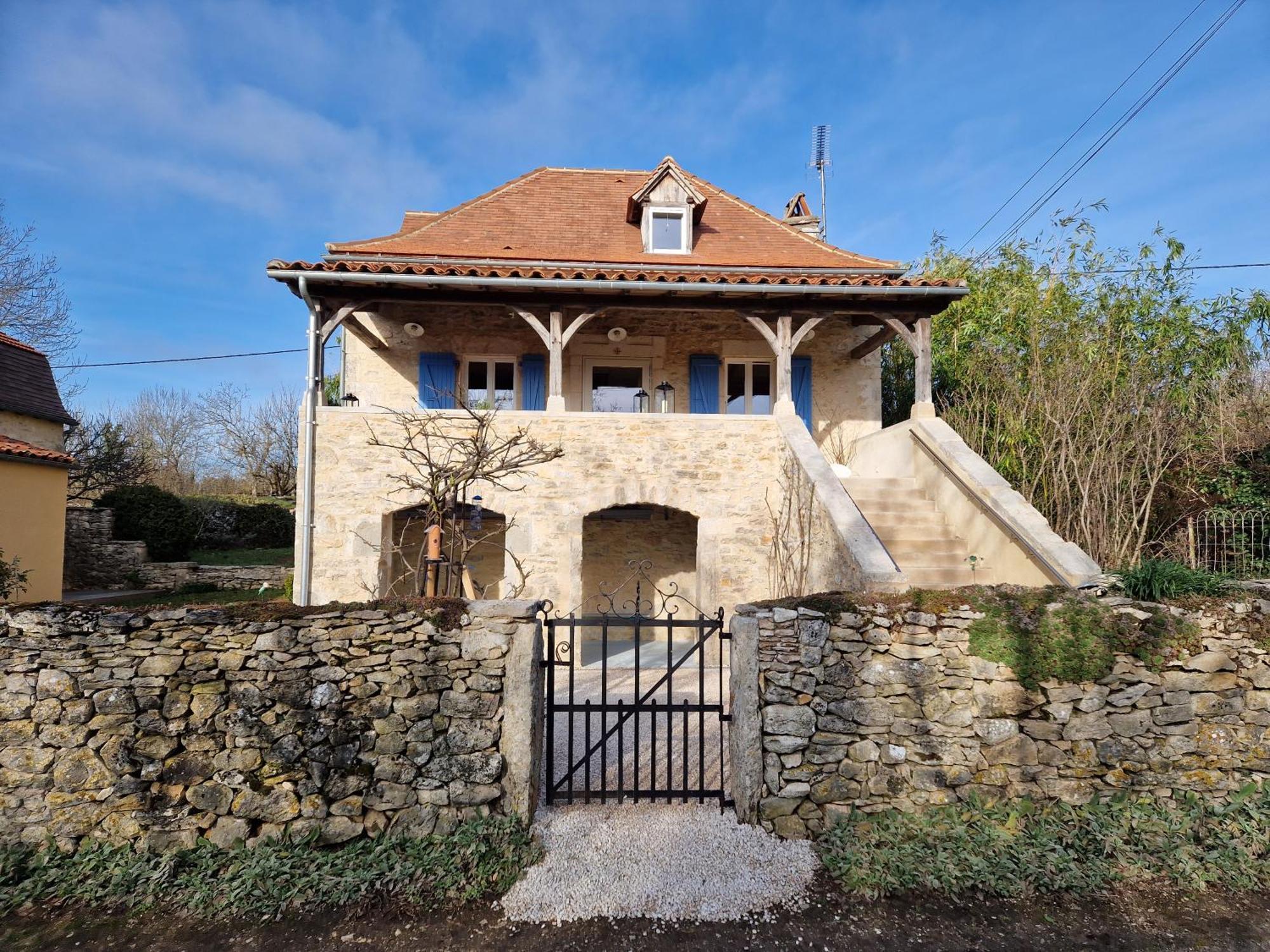 Maison Quercynoise En Pierre Concots Екстериор снимка